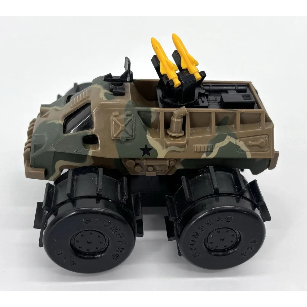 Vintage 1980s Schaper Stomper Water Demons Military Amphibious 4x4 Camo Missile